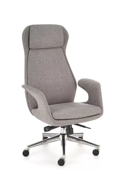 KEVIN, ash-gray office armchair
