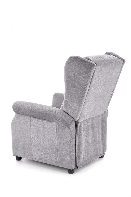 AGUSTIN M Reclining Armchair with Massage Function, Ash Grey - Image 7
