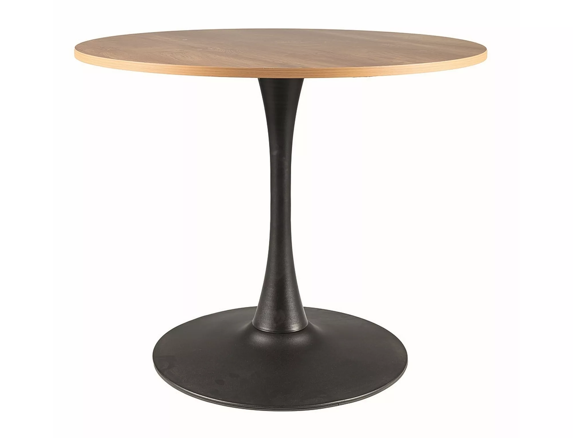 Amadeo II Round Table Oak 90cm - Image 2