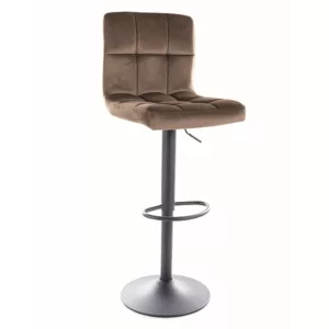 C105 Velvet Bar Stool