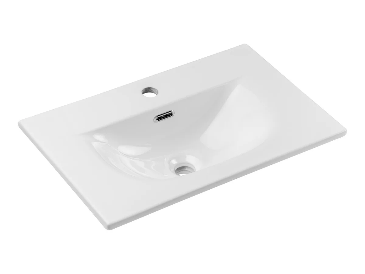 SKY 3 Single-bowl Furniture Washbasin, 60cm