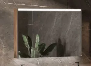 Mixed LED Mirror Cabinet