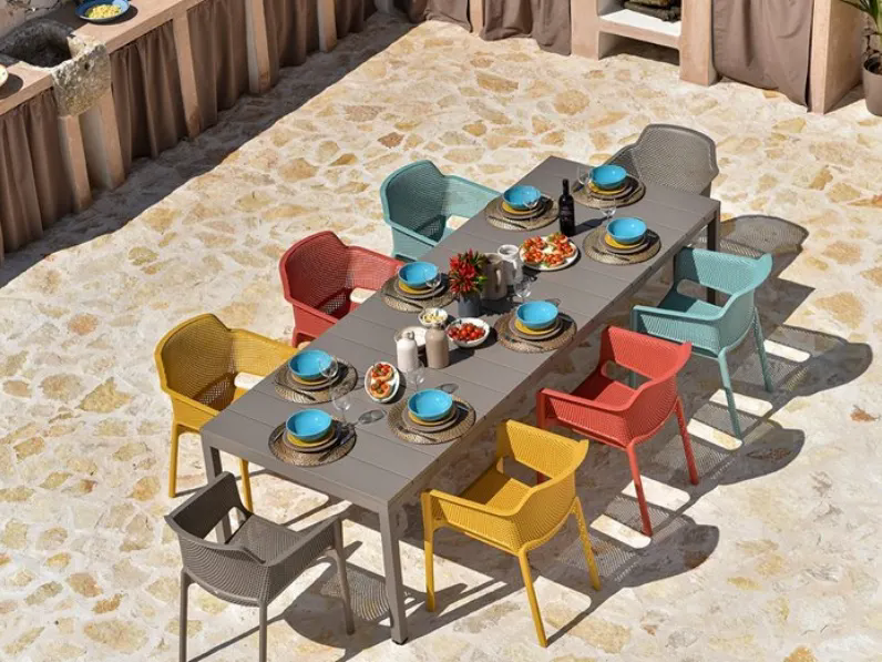 Rio Extendable Outdoor Table 210cm to 280cm – various colours available