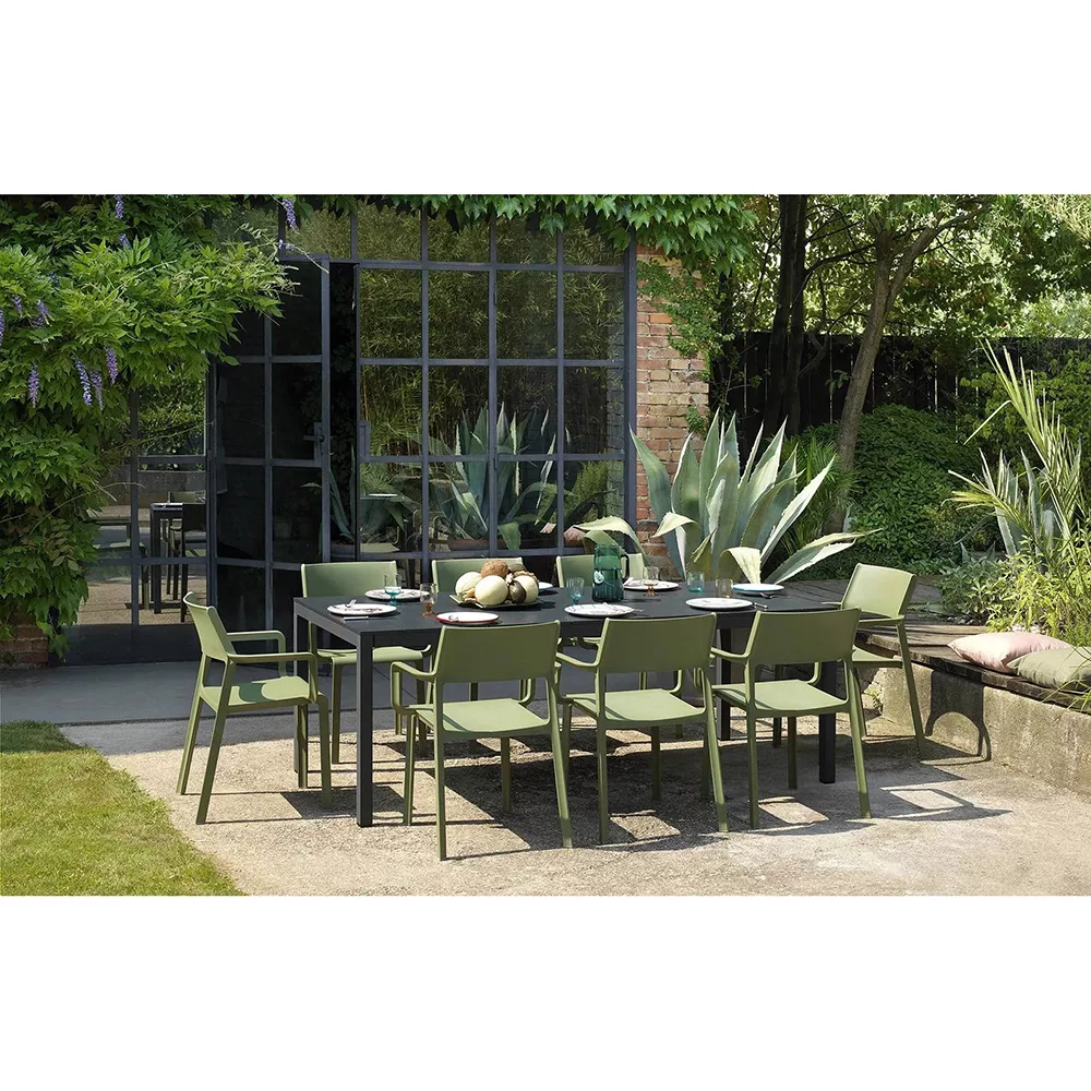 Rio Aluminum Extendable Outdoor Table 140 to 210cm – various colours available