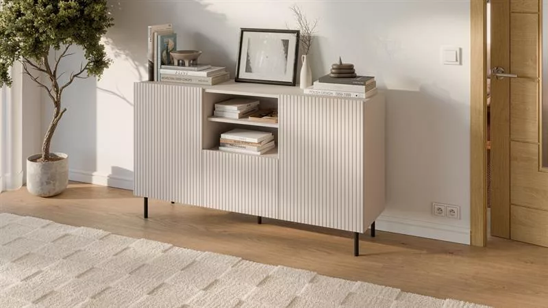 PAXOS KM-1 CHEST, COLOR: CASHMERE / BLACK