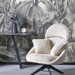 MERRY 2 lounge chair with swivel function,