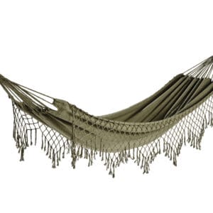 Polyester Cotton Outdoor Hammock (Green) - 4K841731