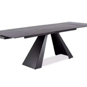 Salvadore Ceramic Extendable Dining Table Anthracite