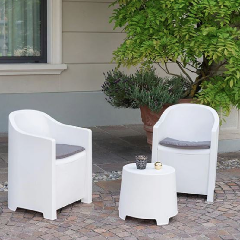 LUNA SOFA SET WHITE – 3975