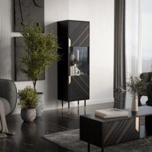 MOUNTAIN display cabinet 54 black