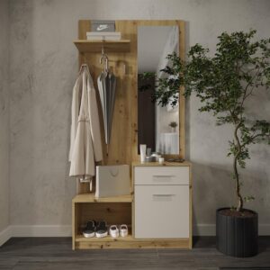 PERGO hall, color: artisan oak-cashmere