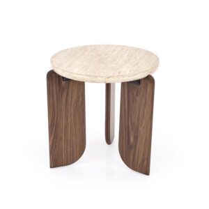 MAMBO S ława travertine / walnut