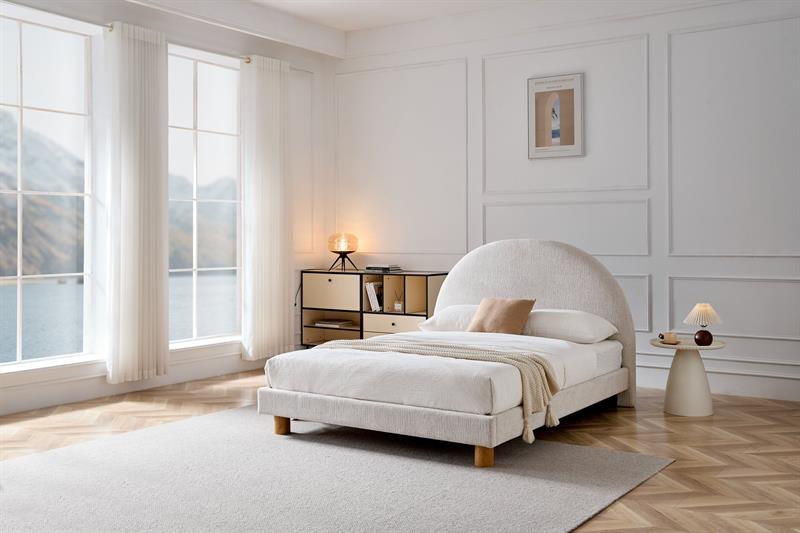 TURI 160 bed beige