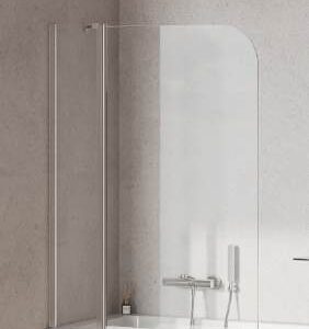 Bath Screen Chrome